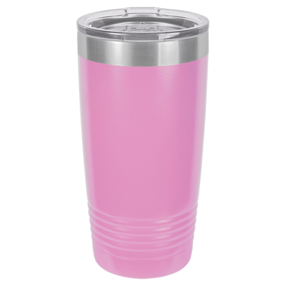 Personalized 20 oz. Vacuum Insulated Ringneck Tumbler with Clear Lid - Polar Camel