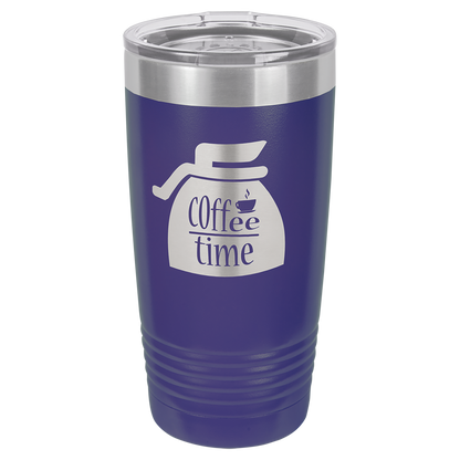 Personalized 20 oz. Vacuum Insulated Ringneck Tumbler with Clear Lid - Polar Camel