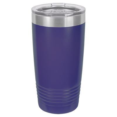Personalized 20 oz. Vacuum Insulated Ringneck Tumbler with Clear Lid - Polar Camel