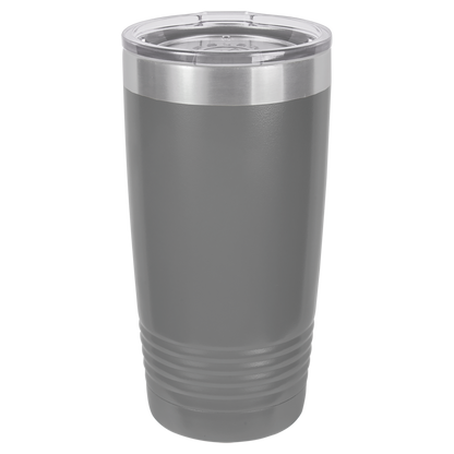 Personalized 20 oz. Vacuum Insulated Ringneck Tumbler with Clear Lid - Polar Camel