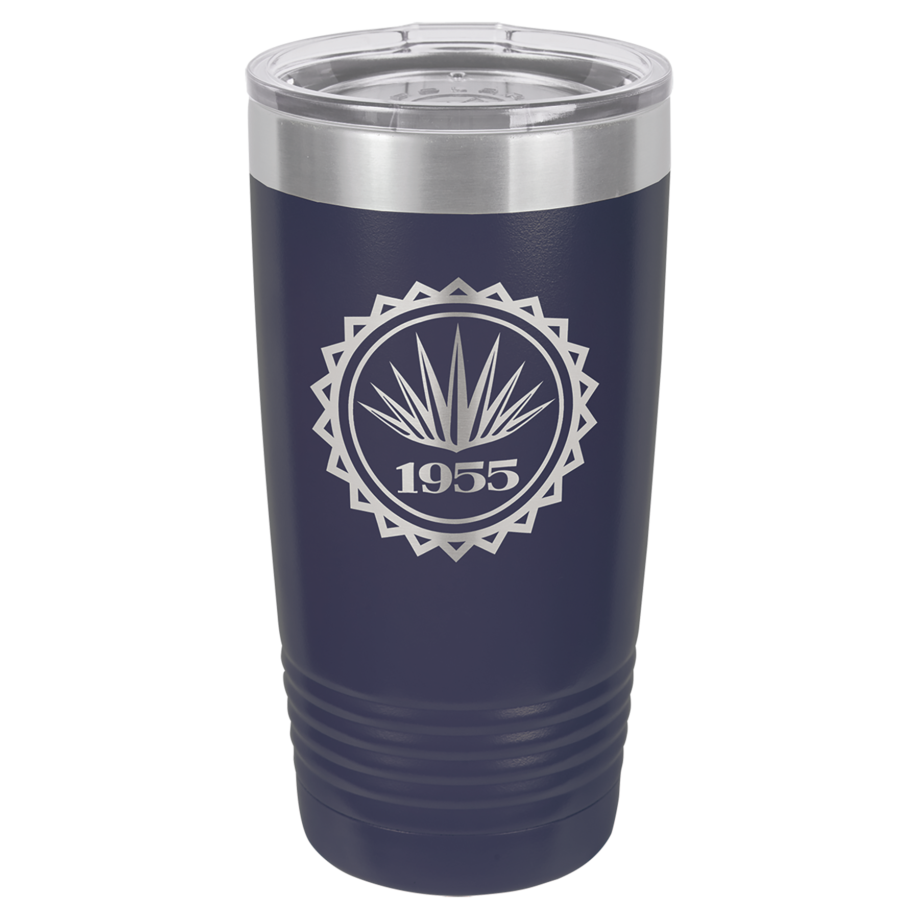 Personalized 20 oz. Vacuum Insulated Ringneck Tumbler with Clear Lid - Polar Camel