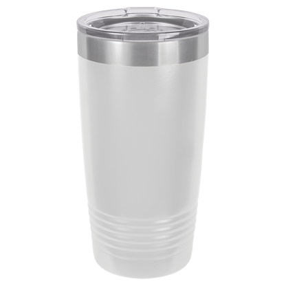 Personalized 20 oz. Vacuum Insulated Ringneck Tumbler with Clear Lid - Polar Camel