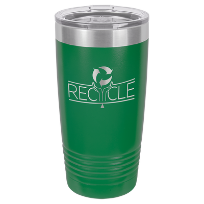 Personalized 20 oz. Vacuum Insulated Ringneck Tumbler with Clear Lid - Polar Camel