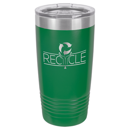 Personalized 20 oz. Vacuum Insulated Ringneck Tumbler with Clear Lid - Polar Camel