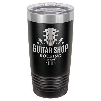 Personalized 20 oz. Vacuum Insulated Ringneck Tumbler with Clear Lid - Polar Camel