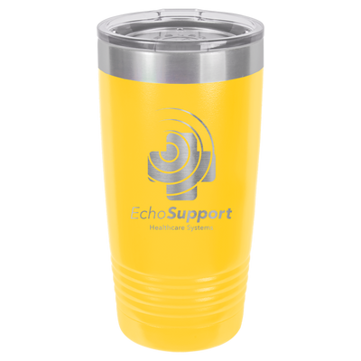 Personalized 20 oz. Vacuum Insulated Ringneck Tumbler with Clear Lid - Polar Camel