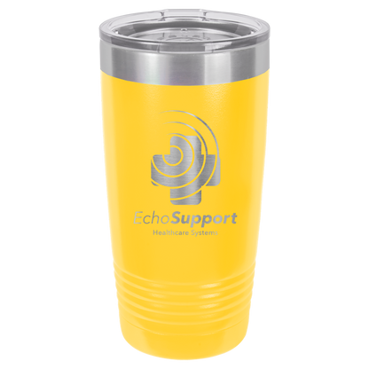 Personalized 20 oz. Vacuum Insulated Ringneck Tumbler with Clear Lid - Polar Camel