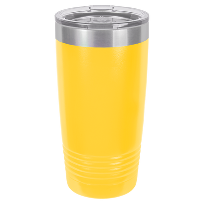 Personalized 20 oz. Vacuum Insulated Ringneck Tumbler with Clear Lid - Polar Camel