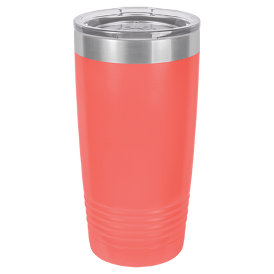 Personalized 20 oz. Vacuum Insulated Ringneck Tumbler with Clear Lid - Polar Camel