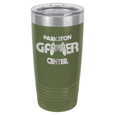 Personalized 20 oz. Vacuum Insulated Ringneck Tumbler with Clear Lid - Polar Camel