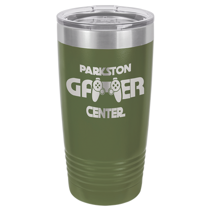 Personalized 20 oz. Vacuum Insulated Ringneck Tumbler with Clear Lid - Polar Camel