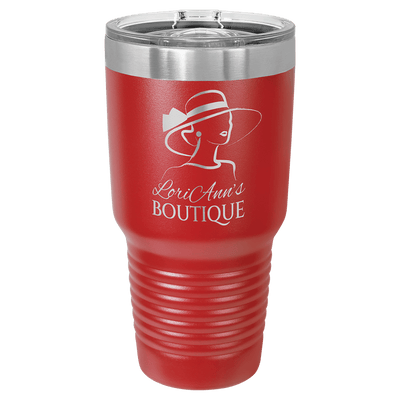 Personalized 30 oz. Vacuum Insulated Ringneck Tumbler with Clear Slider Lid - Polar Camel