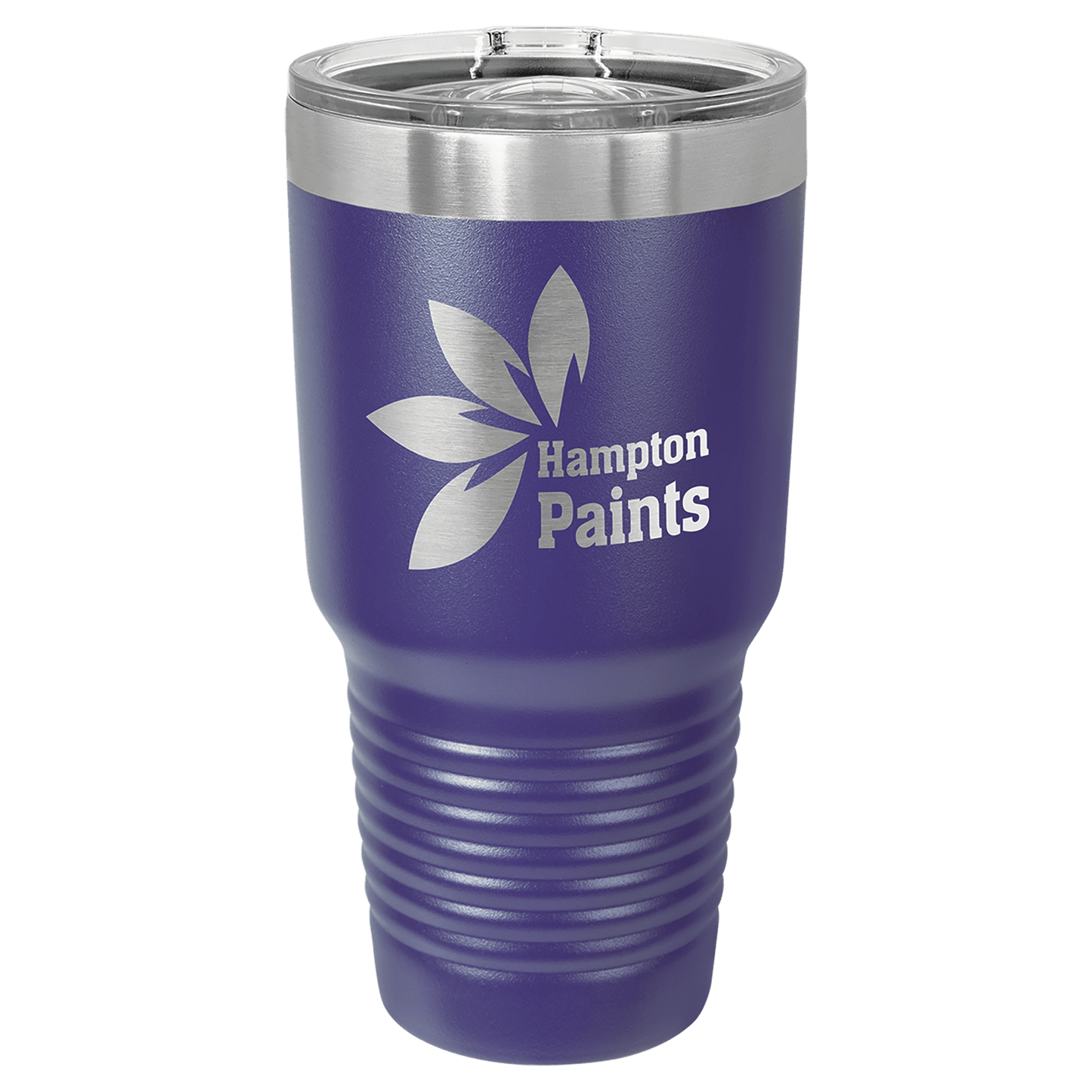 Personalized 30 oz. Vacuum Insulated Ringneck Tumbler with Clear Slider Lid - Polar Camel