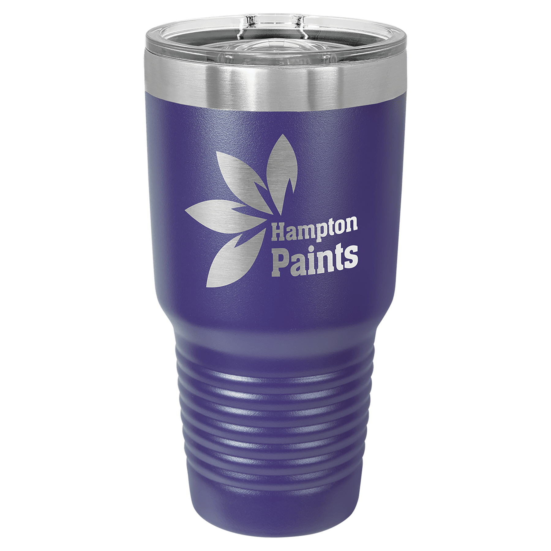 Personalized 30 oz. Vacuum Insulated Ringneck Tumbler with Clear Slider Lid - Polar Camel