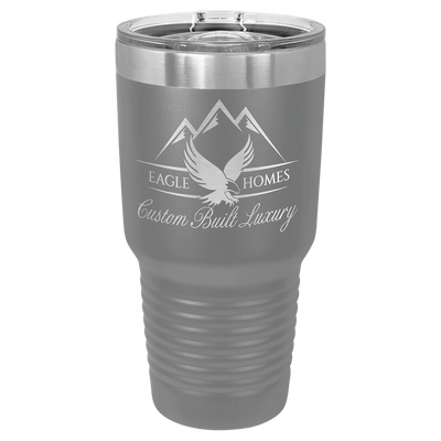 Personalized 30 oz. Vacuum Insulated Ringneck Tumbler with Clear Slider Lid - Polar Camel