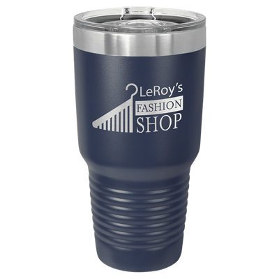 Personalized 30 oz. Vacuum Insulated Ringneck Tumbler with Clear Slider Lid - Polar Camel