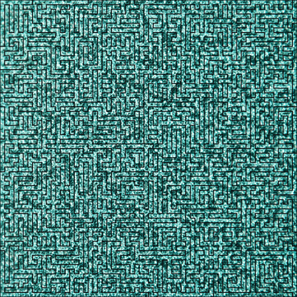 Acrylic Fractal Puzzle - Solid