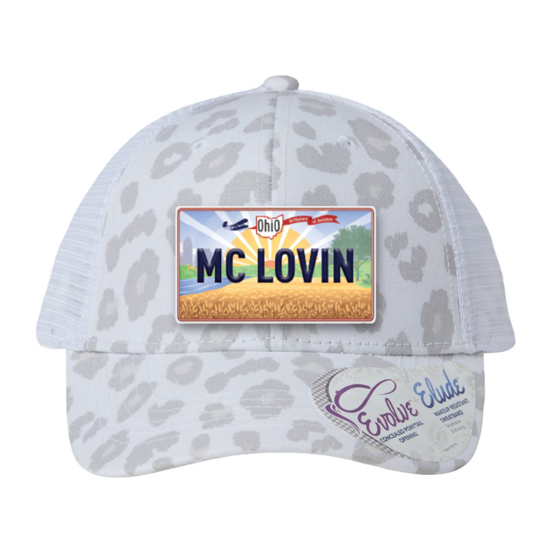 Custom License Plate Hat | Personalized Word or Name Hat | Ohio-Inspired License Plate Patch Trucker Hat