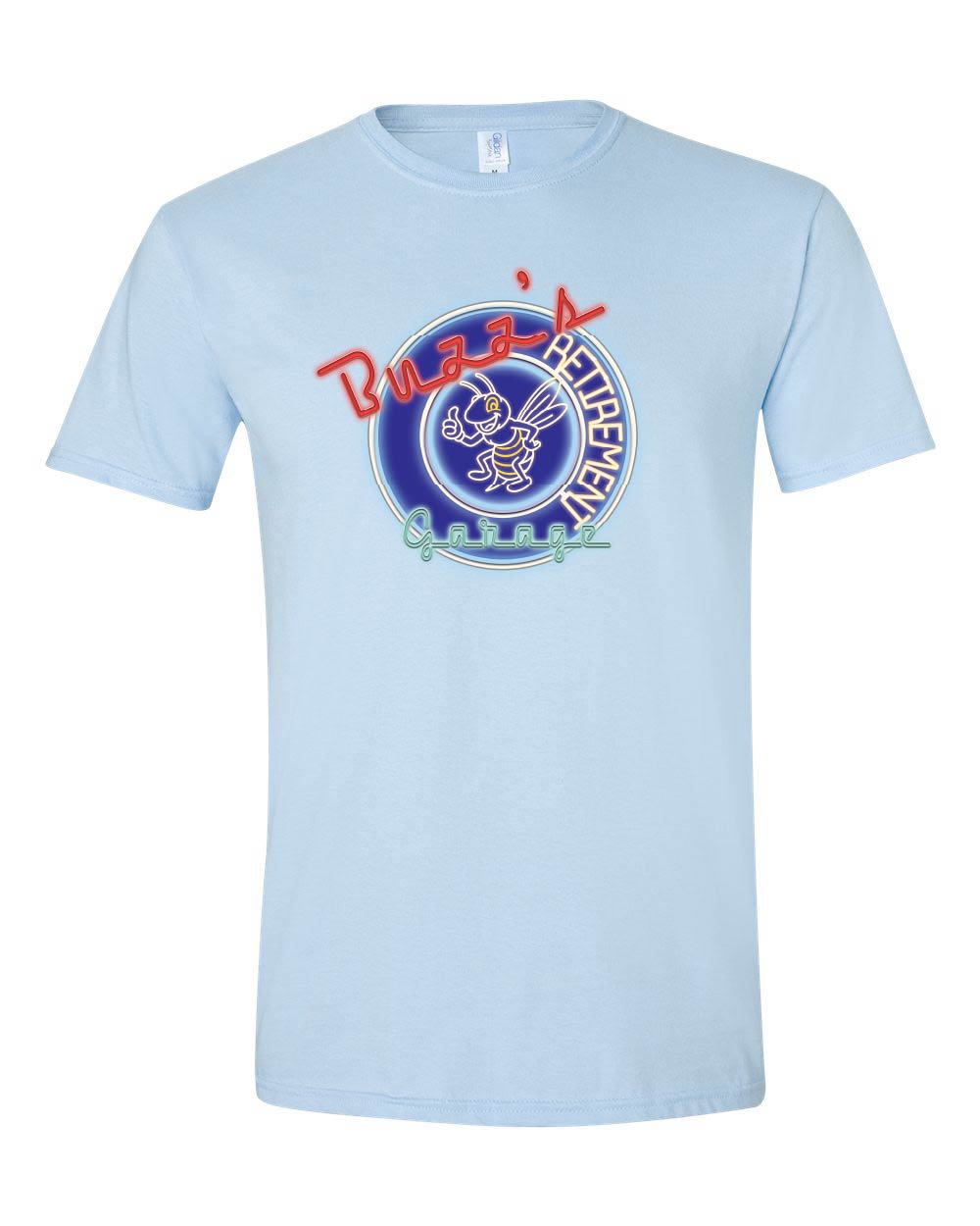 Buzz's Retirement Garage Short Sleeve T-shirt - Gildan Softstyle