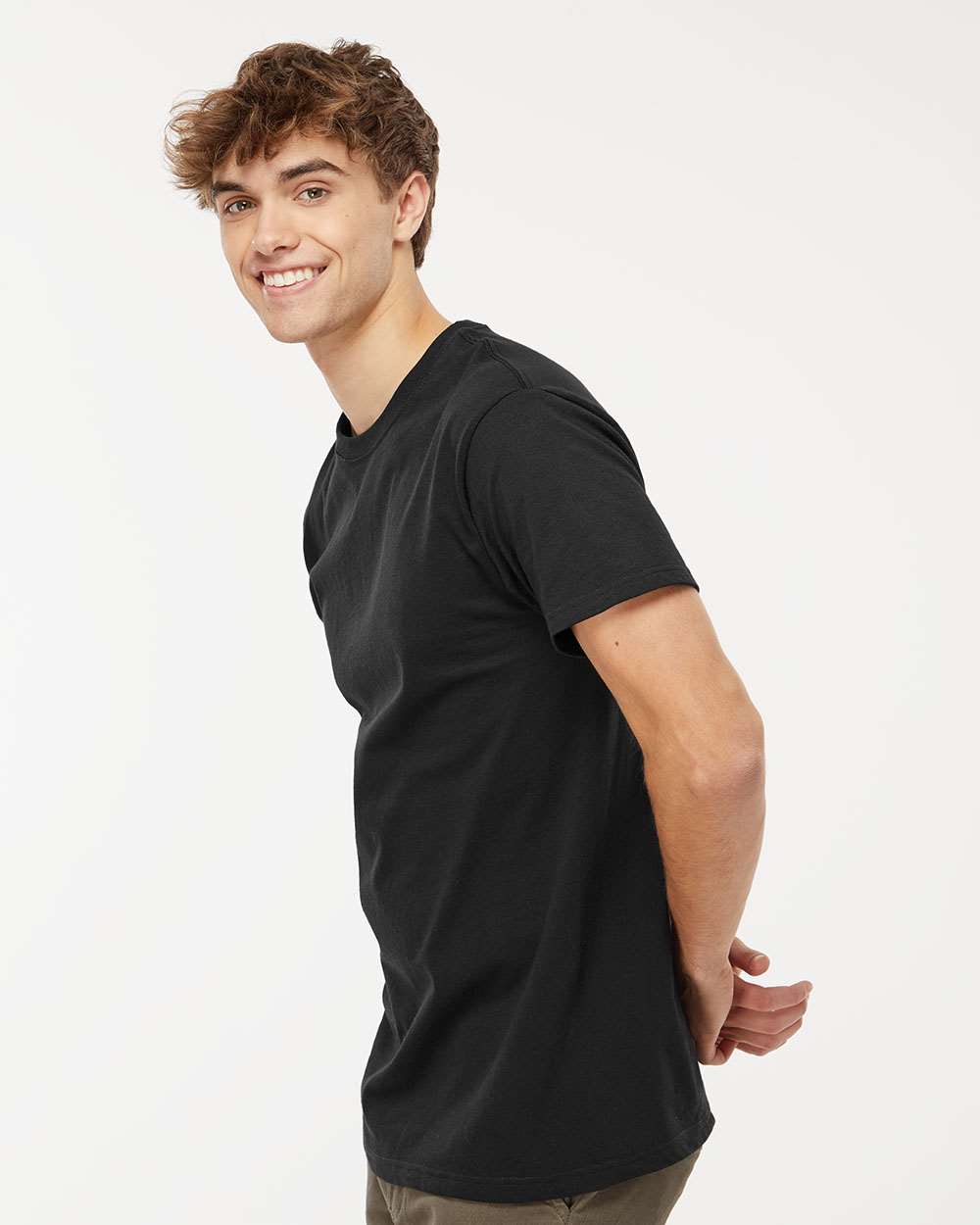 Personalized Short Sleeve T-Shirt - M&O 4800 Gold Soft Touch