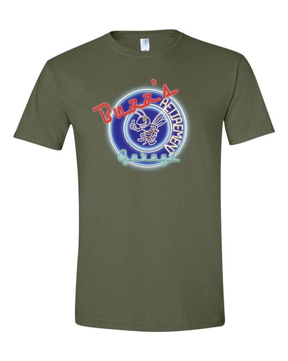 Buzz's Retirement Garage Short Sleeve T-shirt - Gildan Softstyle
