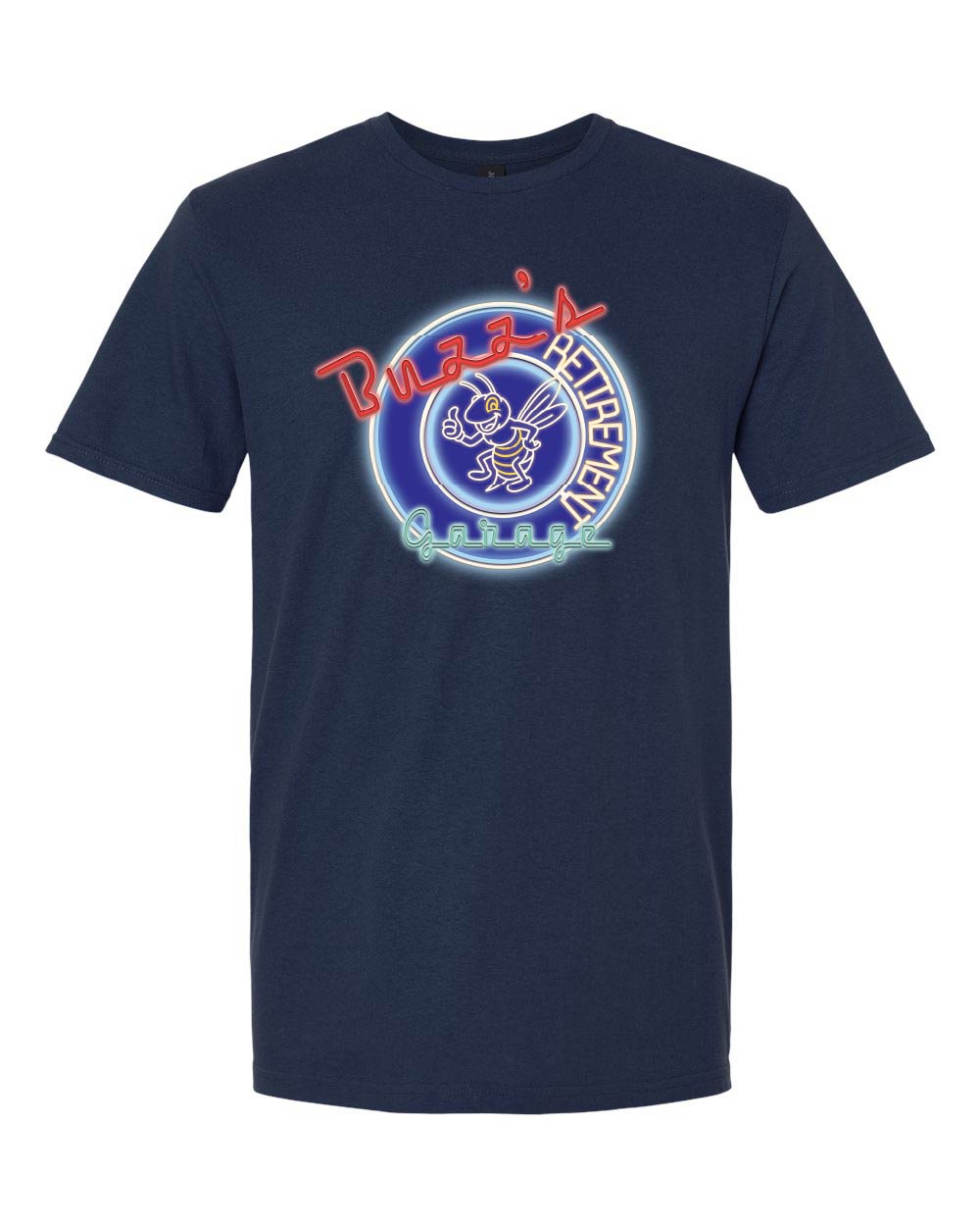 Buzz's Retirement Garage Short Sleeve T-shirt - Gildan Softstyle