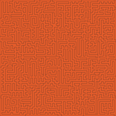 Acrylic Fractal Puzzle - Solid