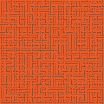 Acrylic Fractal Puzzle - Solid