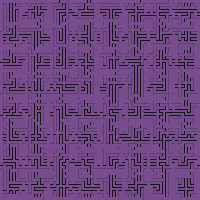 Acrylic Fractal Puzzle - Solid