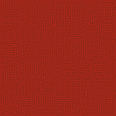 Acrylic Fractal Puzzle - Solid