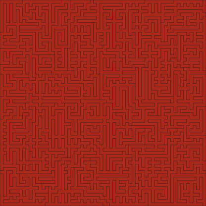 Acrylic Fractal Puzzle - Solid