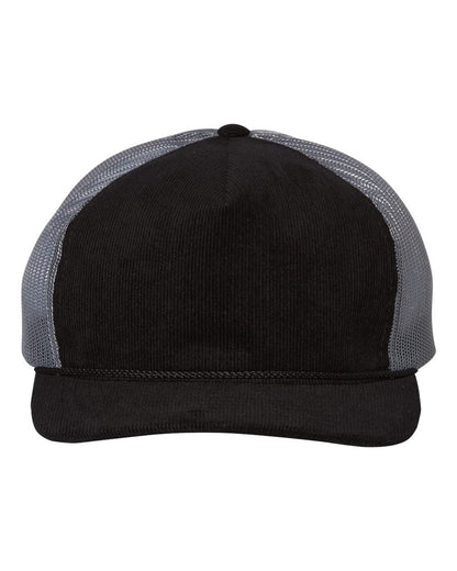 Richardson Corduroy 930 Trucker Hat with Custom Patch