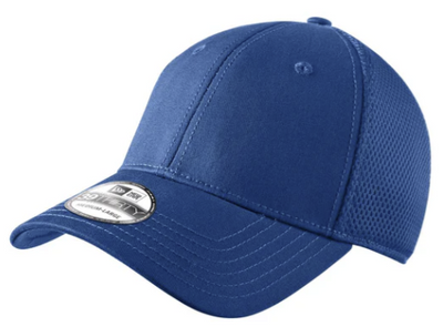 New Era 39Thirty Stretch Mesh Hat with Custom Patch