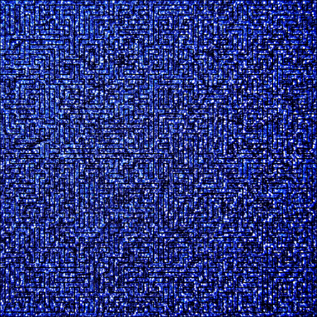 Acrylic Fractal Puzzle - Solid