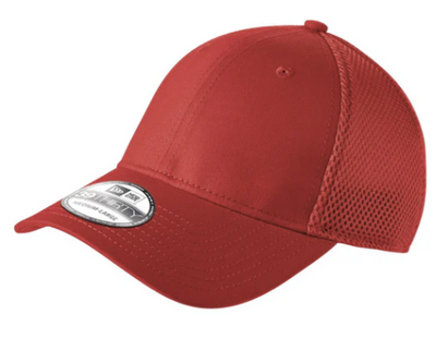 New Era 39Thirty Stretch Mesh Hat with Custom Patch