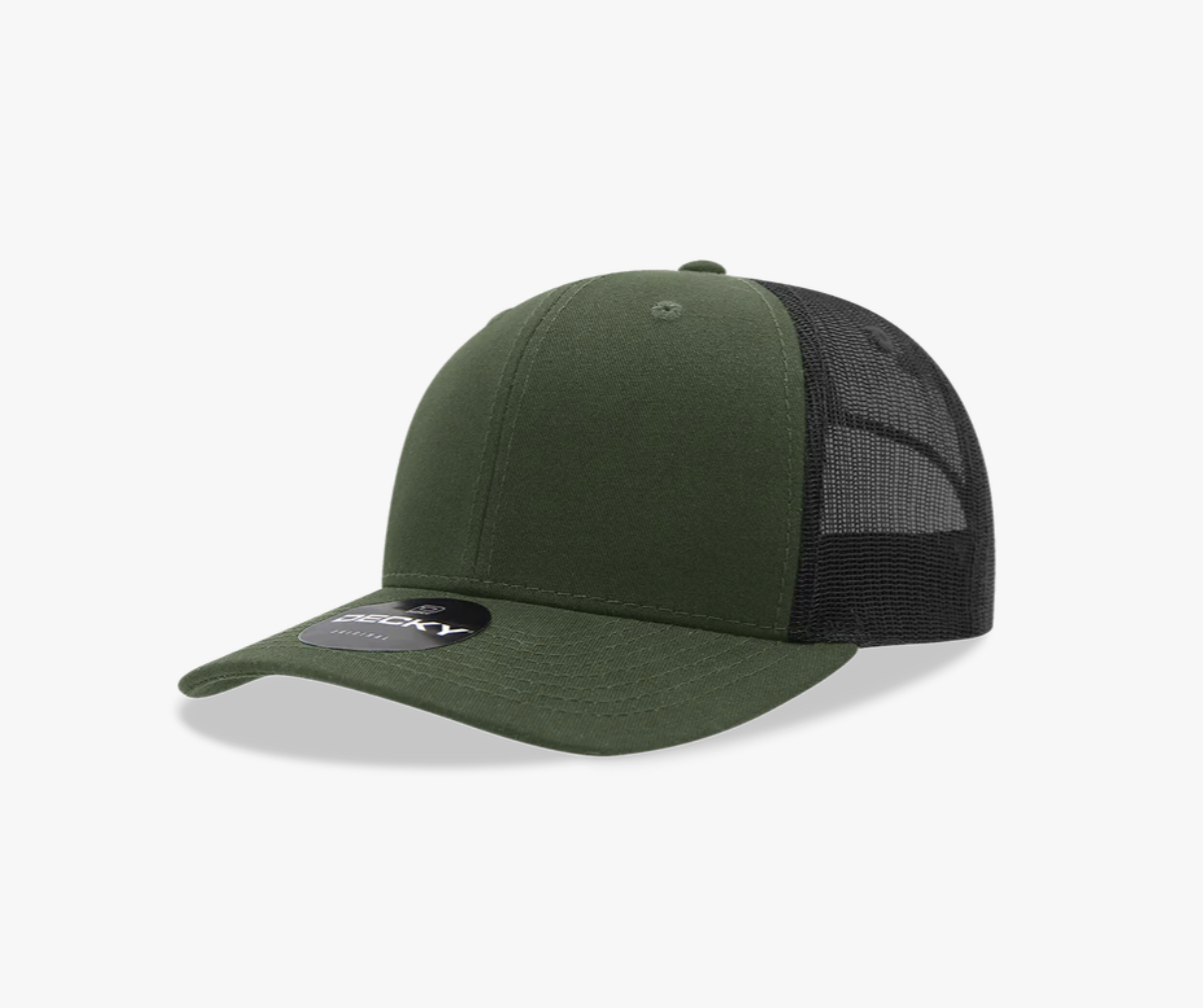 Youth 6 Panel Mid Profile Structured Snapback Decky 5019 with Custom Patch