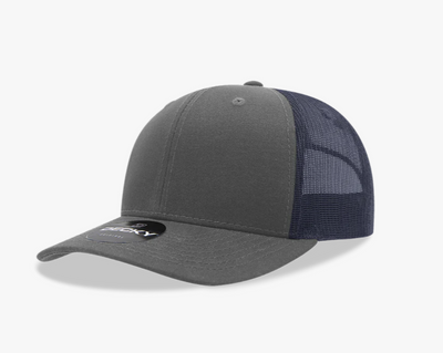 Youth 6 Panel Mid Profile Structured Snapback Decky 5019 with Custom Patch