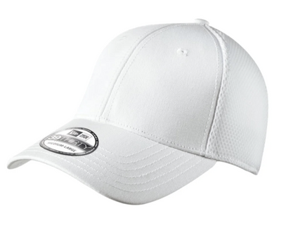 New Era 39Thirty Stretch Mesh Hat with Custom Patch