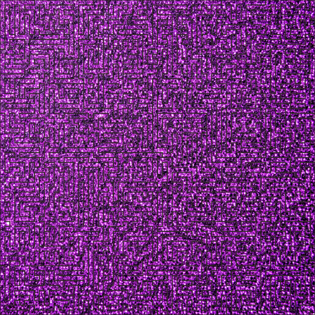 Acrylic Fractal Puzzle - Solid