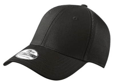 New Era 39Thirty Stretch Mesh Hat with Custom Patch