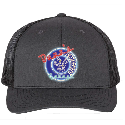 Buzz's Retirement Garage Richardson 112 Trucker Hat - Buzz Logo