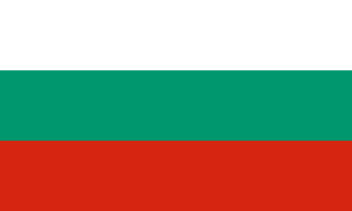 Bulgaria flag side patch for hats