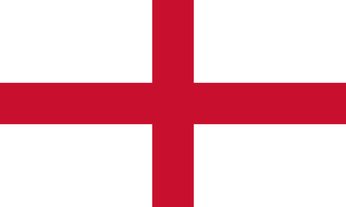 England flag side patch for hats