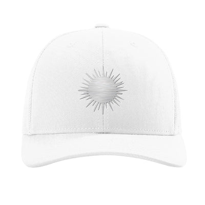 Abingdon fireworks patch hat — White