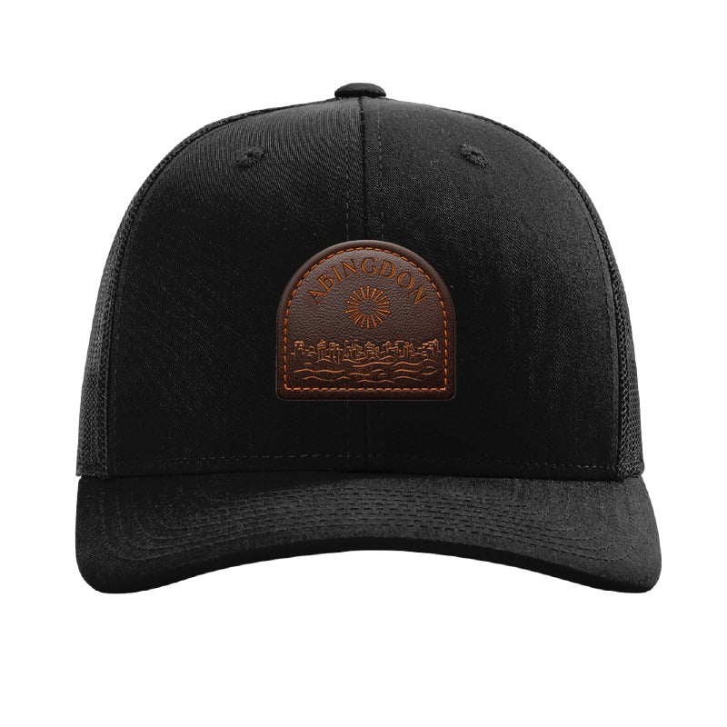 Abingdon skyline patch hat — Black