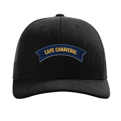Cape Canaveral Launch patch hat — Black