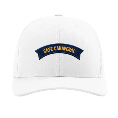 Cape Canaveral Launch patch hat — White