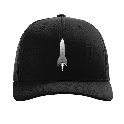 Cape Canaveral Rocket patch hat — Black