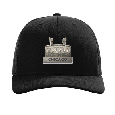 Chicago Soldier Field patch hat — Black