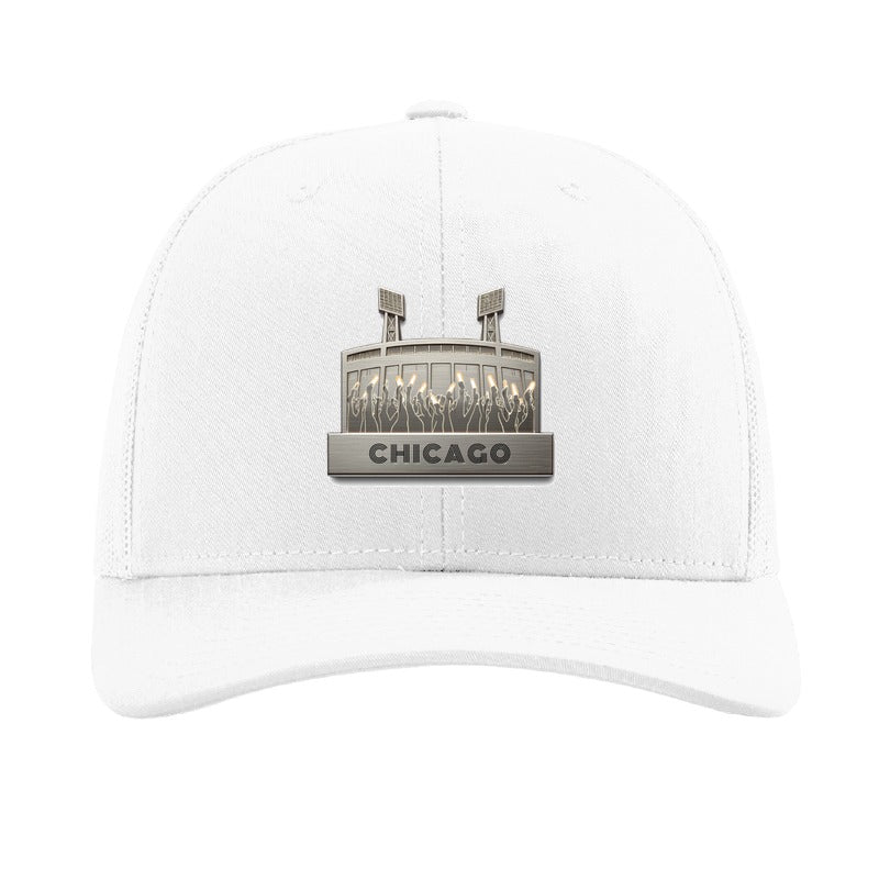 Chicago Soldier Field patch hat — White